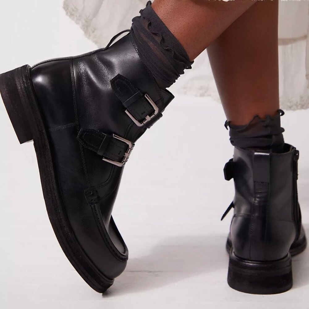 Free People Isla Moto Boot NEW Size 8.5